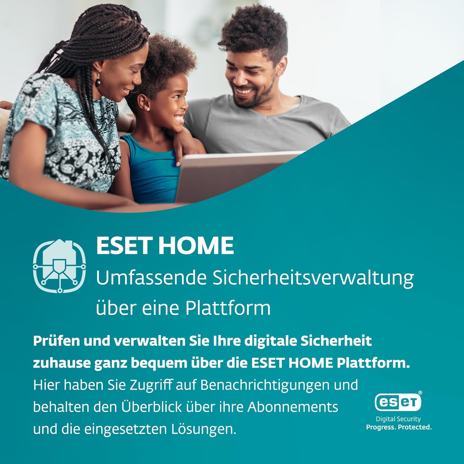 ESET HOME Security Essential 2025 (3User/1Jahr) - inkl. Sicheres Banking & Surfen, Sicheres Heimnetzwerk, Webcam-Schutz