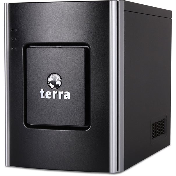 TERRA MINISERVER G5 E-2388G/32/2x960 (1100294) - Intel Xeon E-2388G / 3.2 GHz 32GB 2x 960 GB SSD Ohne Betriebssystem