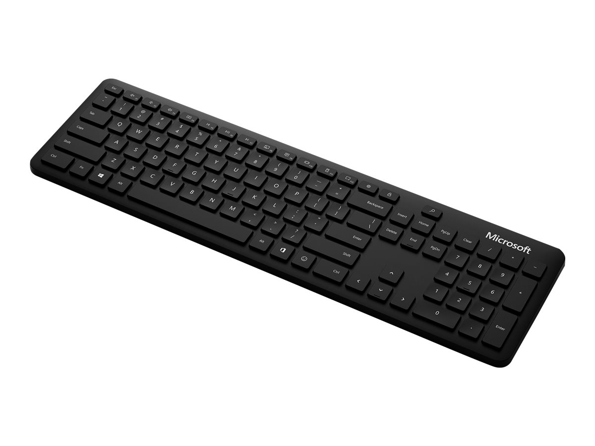 Microsoft Bluetooth Keyboard (QSZ-00006) - Tastatur QWERTZ Deutsch Schwarz