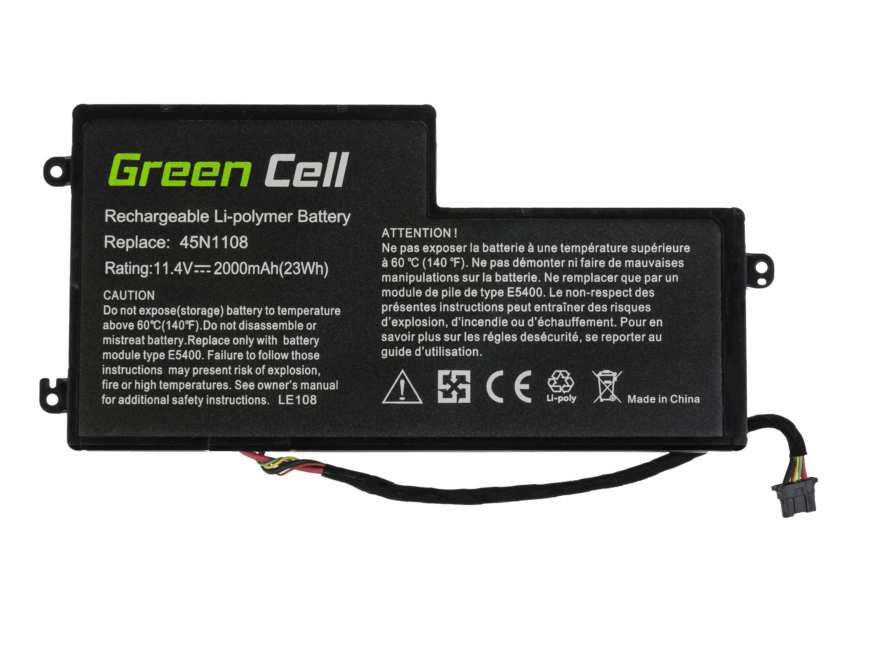 Green Cell Laptop Akku (LE108) - 45N1111 für Lenovo ThinkPad T440 T440s T450 T450s T460 X230s X240 X240s X250 X260 X270
