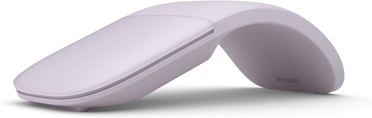 Microsoft Surface Arc Maus (ELG-00025) - Flieder - optisch, 2 Tasten, kabellos, Bluetooth 4.0 