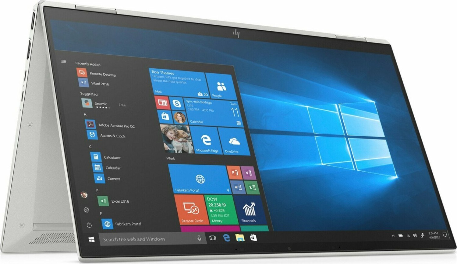 HP EliteBook X360 1040 G7 - 14" (35cm) 1920x1080 TOUCH Core i5-10310U 1,7Ghz 16GB 256GB SSD WLAN Bluetooth Win11Pro