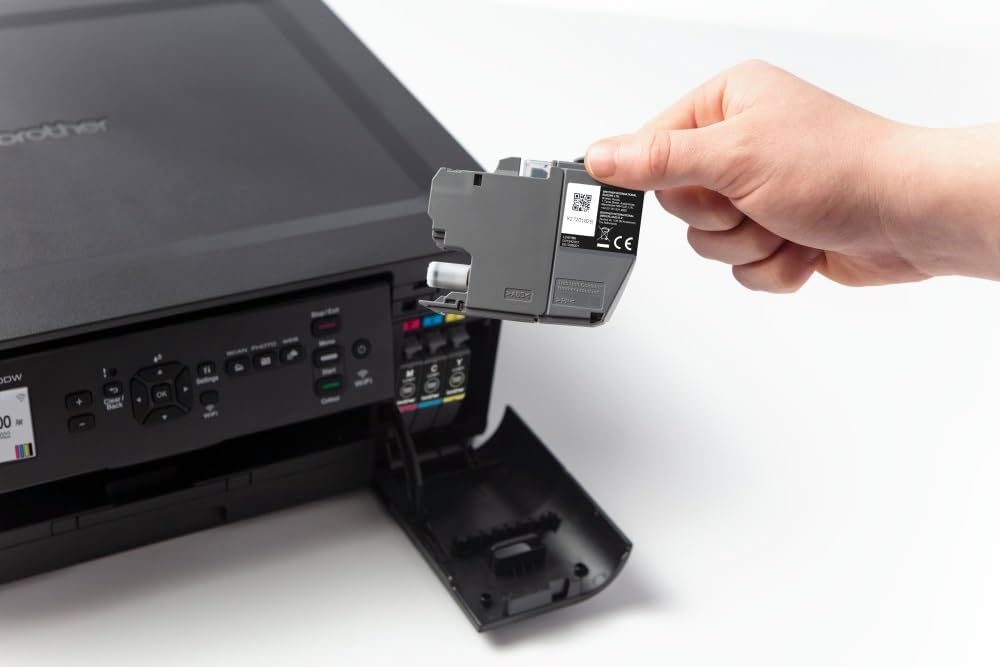 Brother DCP-J1050DW 3in1 (Drucken, Kopieren, Scannen) DIN A4 Tintenstrahl- Multifunktionsdrucker (schwarz)