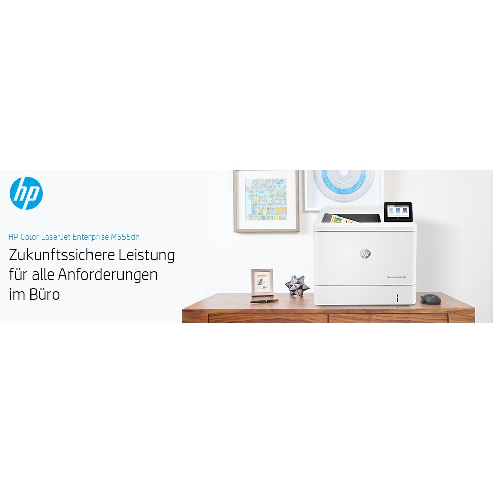 HP Color LaserJet Enterprise M555dn (7ZU78A#B19) - Drucker - Farbe - Duplex - Laser