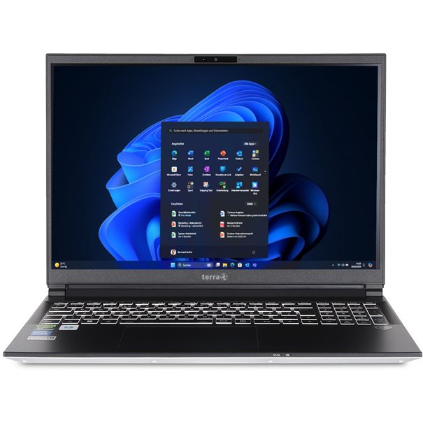 TERRA MOBILE GAMER Elite 3 (1220816) - 16" (40,64cm) 2560x1600 Ultra 7 155H 32GB 1TB SSD RTX4060 WLAN Bluetooth Win11Pro