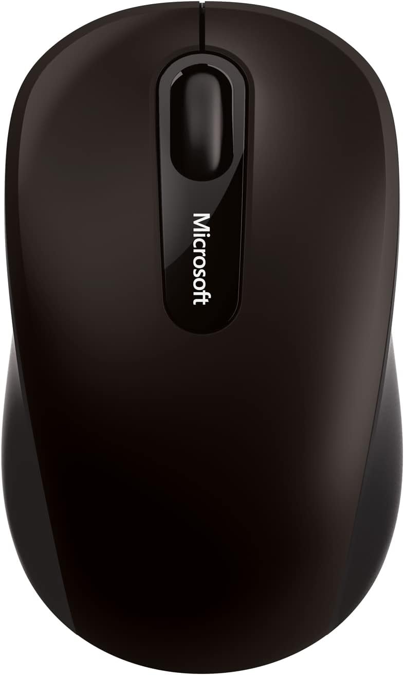 Microsoft Bluetooth Mobile Mouse 3600 (PN7-00003) - Maus, schwarz, kabellos über Bluetooth, für Rechts- und Linkshänder geeignet
