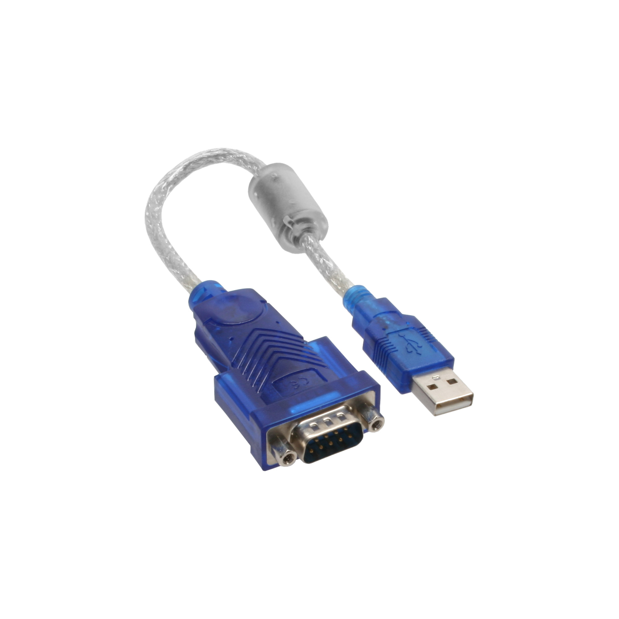 InLine® USB zu Seriell Adapterkabel Premium, Stecker A an 9pol Sub D Stecker