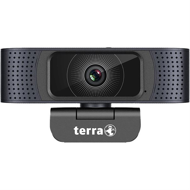 TERRA (2920216) Webcam Slide 2 mit Schieber (C1919) Full-HD, Auto Focus, Stereo Mic, Privacy Slider