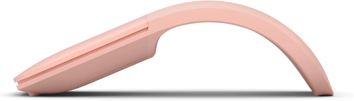 Microsoft Surface Arc Maus (ELG-00028) - Pink - optisch, 2 Tasten, kabellos, Bluetooth 4.0 