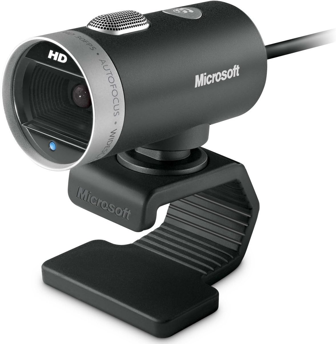 Microsoft LifeCam Cinema Windows USB (H5D-00003) - 720p HD-Breitbildvideo, Autofokus, schwarz