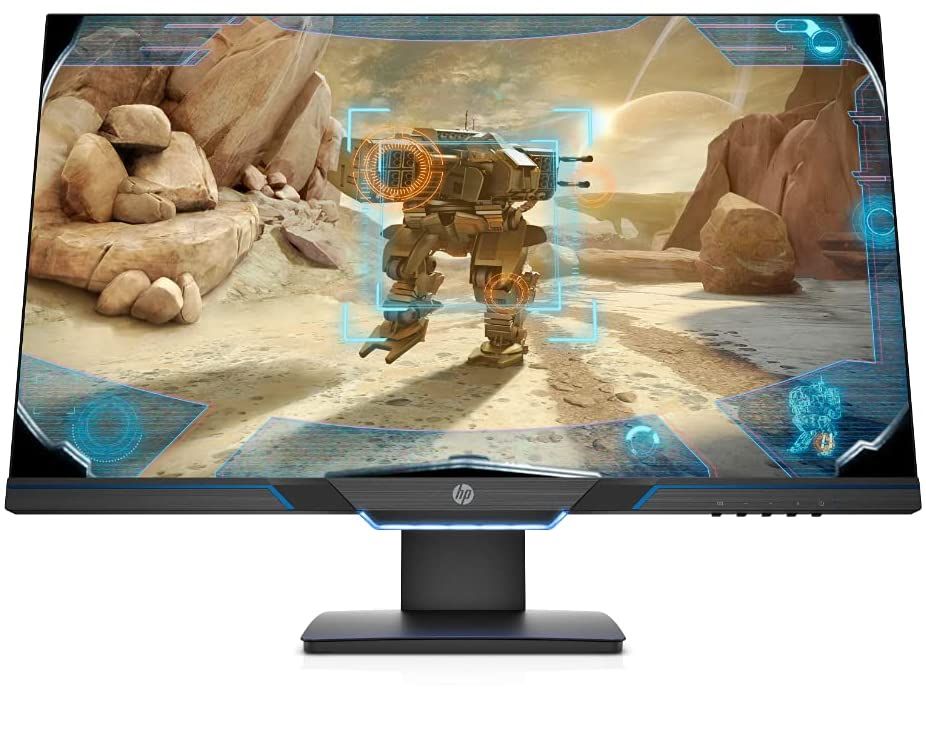HP 27mx Gaming Monitor 27 Zoll FullHD 1920x1080 144Hz AMD FreeSync Premium 1ms VESA höhenverstellbar Schwarz 