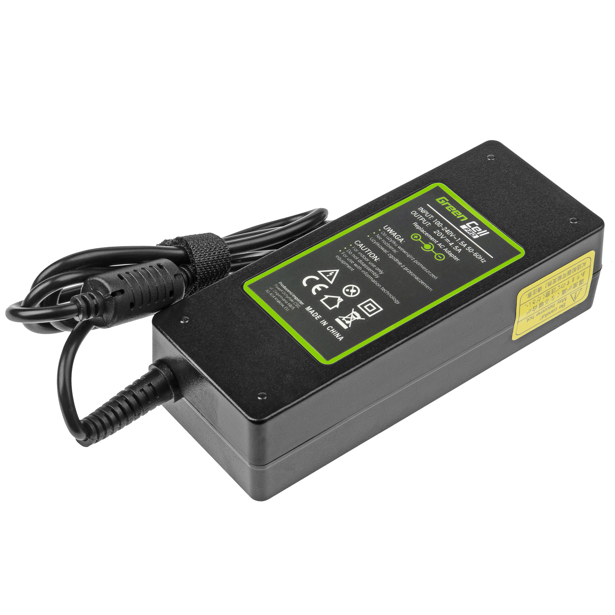 Green Cell PRO Netzteil (AD39AP) - Ladegerät 20V 4.5A 90W für Lenovo G500 G500s G510 Z51-70 IdeaPad Z510 Z710 ThinkPad T440s T460p T470p