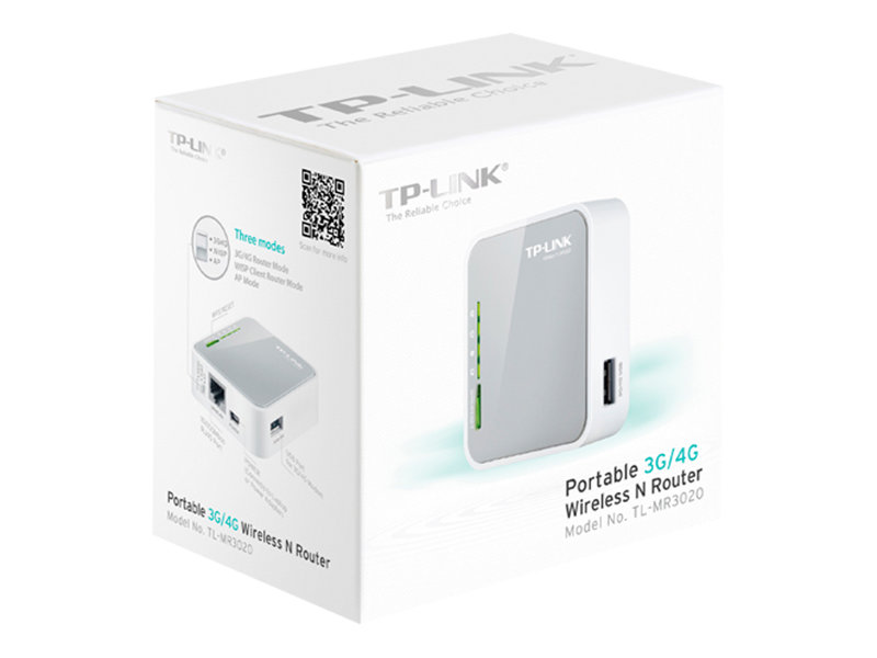 TP-LINK 300Mbps - Tragbarer 3G/4G -WLAN-N-Router bis zu 300 Mbit/s 