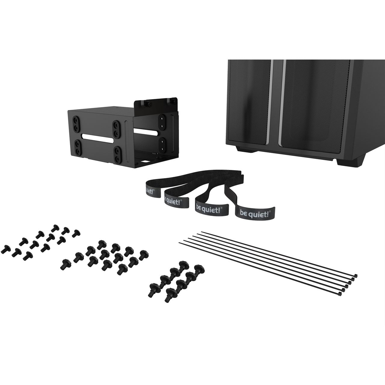 be quiet! Pure Base 500DX (BGW37) - Midi Tower schwarz (ohne Netzteil)