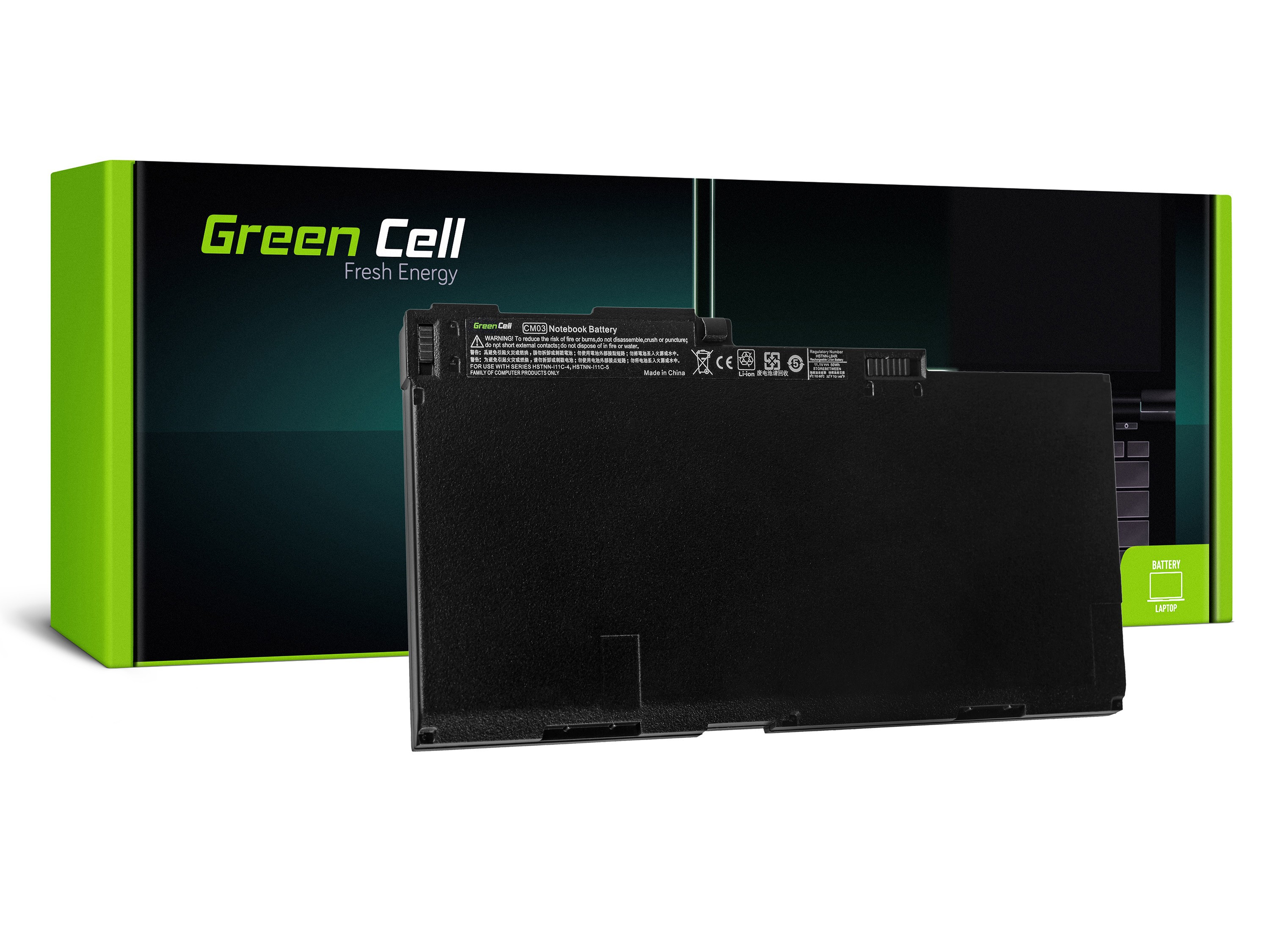 Green Cell (HP68) kompatibler Laptop Akku CM03XL für HP EliteBook 740 750 840 850 G1 G2 ZBook 14 G2 15u G2