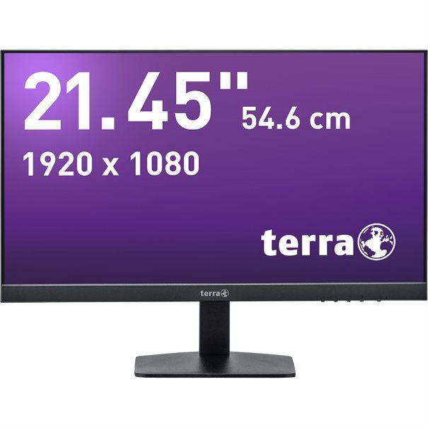 TERRA LCD/LED 2227W (3030199) 21,5" black HDMI, DP, GREENLINE PLUS