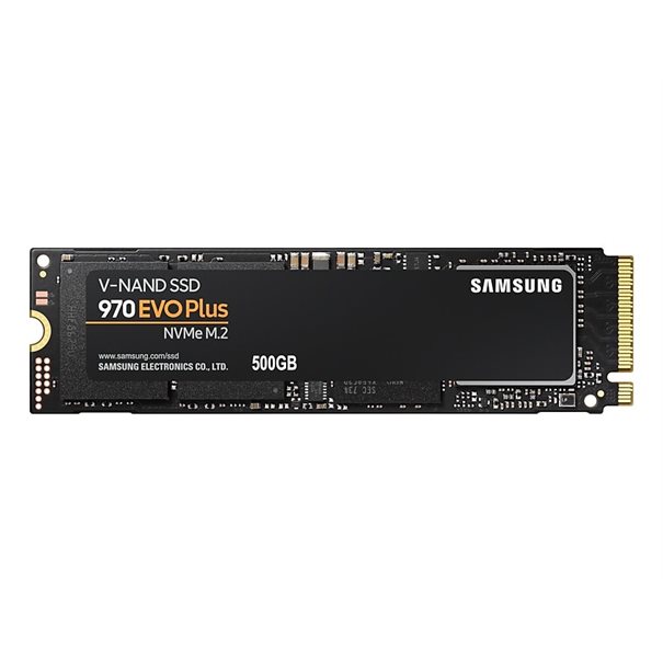 500GB Samsung 970 Evo Plus M.2 2280 PCIe 3.0 x4 NVMe 1.3 3D-NAND TLC (MZ-V7S500BW)