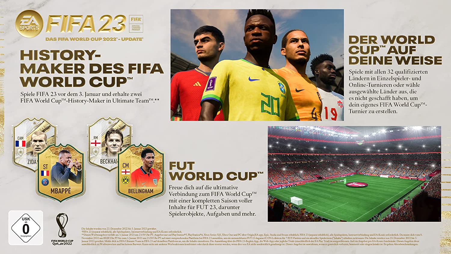 Spiel - FIFA 23 Standard Edition PS4 - Deutsch, (USK) Freigegeben ohne Altersbeschränkung