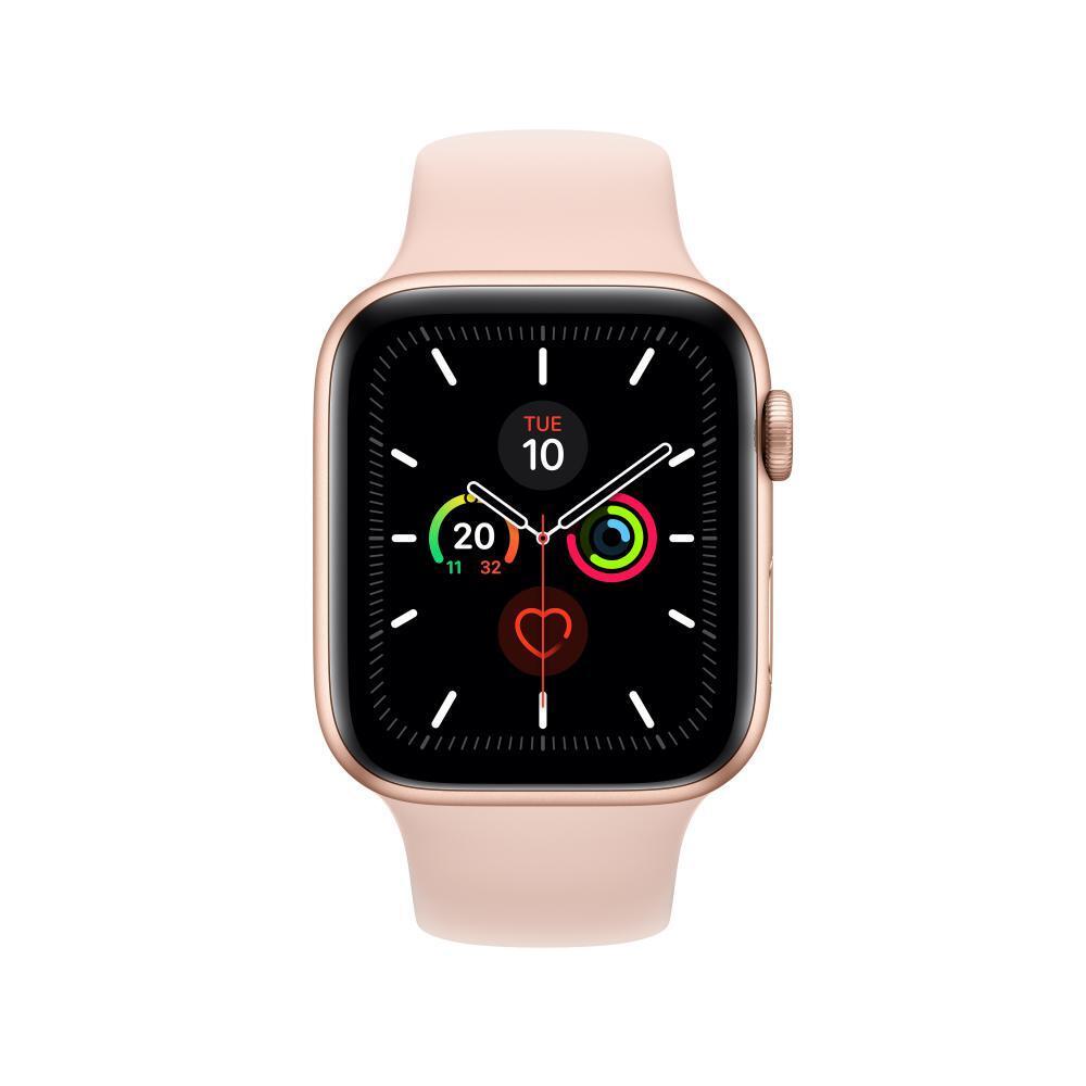 Apple Watch Series 5 (MWWD2FD/A) - GPS + Cellular 44mm Aluminium gold Sportband Sandrosa
