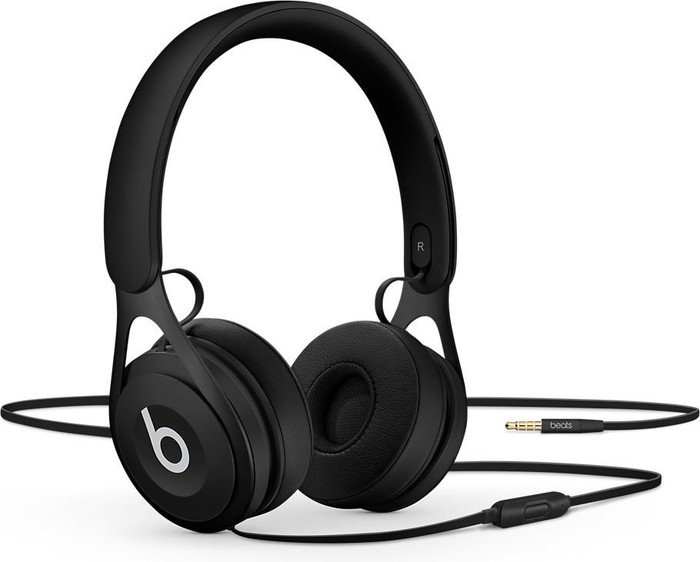 Apple Beats EP (ML992ZM/A) - Kopfhörer mit Mikrofon - On-Ear - Geräuschisolierung - Schwarz