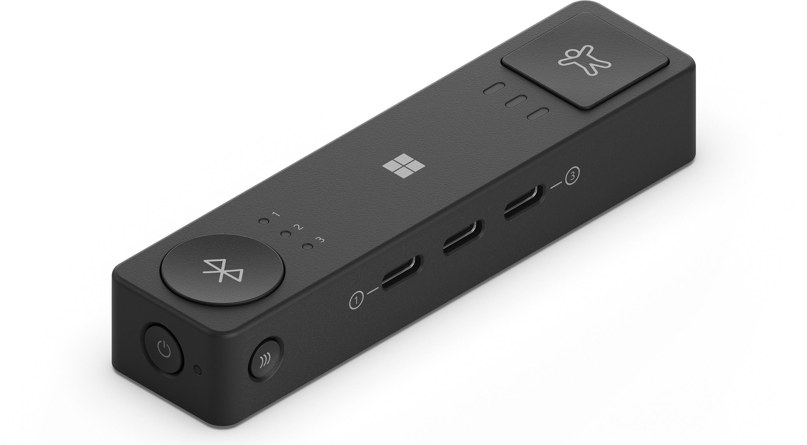 Microsoft Adaptive Hub (J6I-00002) - Bluetooth 5.1, schwarz