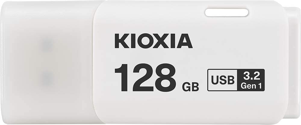 Kioxia USB-Flashdrive 128 GB USB3.0 TransMemory U301, Weiß