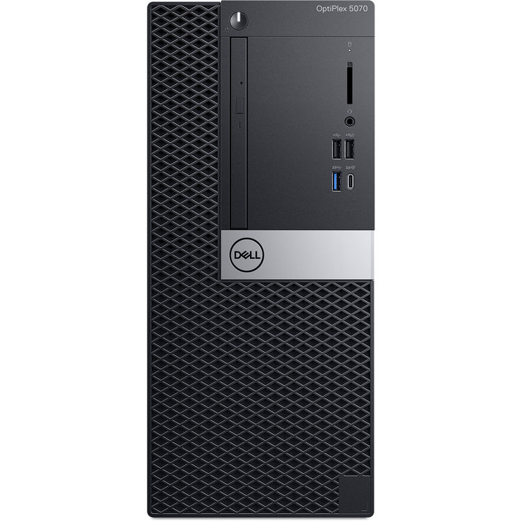 Dell Optiplex 5070 TWR - Intel Core i5-9500 3,0 GHz 16GB RAM 256GB SSD (1x Parallel 1x Seriell) Win11Pro