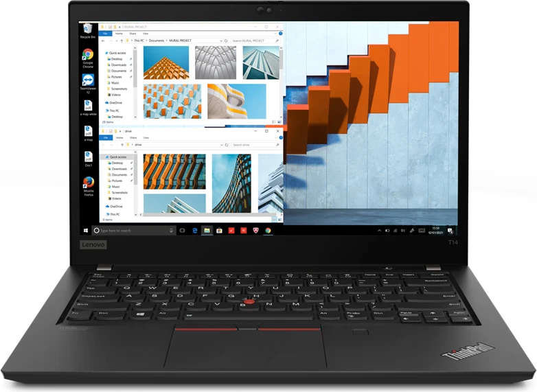 Lenovo ThinkPad T14 Gen2 (20W0) - 14" (35,6cm) 1920x1080 Core i7-1165G7 2,8Ghz 32GB 512GB SSD WLAN BT Win11Pro