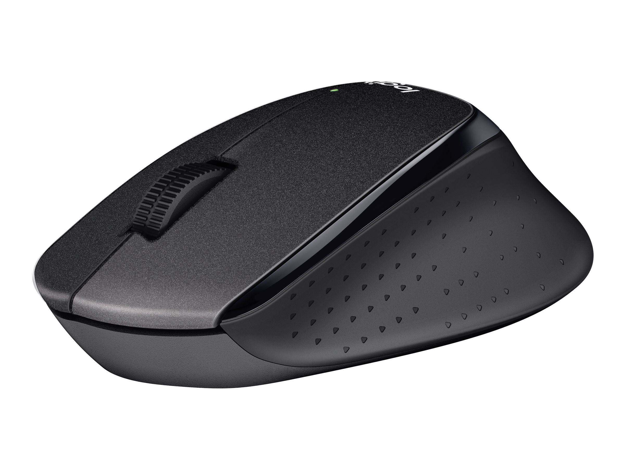 Logitech M330 SILENT PLUS Kabellose Maus, 2,4 GHz mit USB-Nano-Empfänger, 1000 DPI - schwarz
