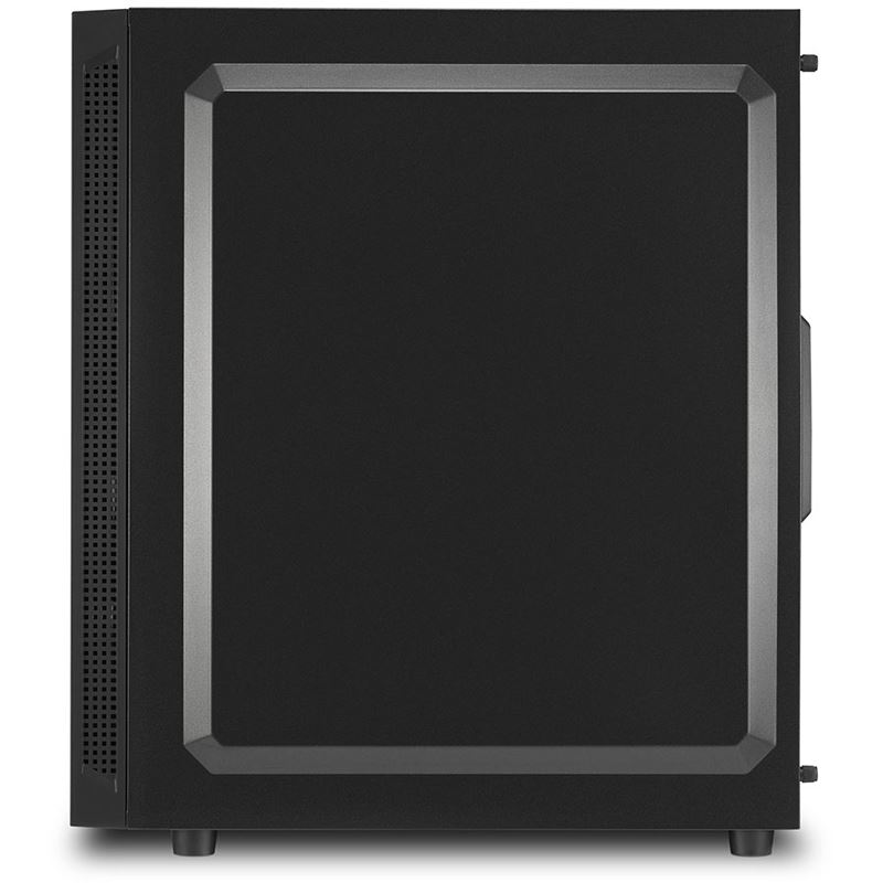 Sharkoon RGB Slider mit Sichtfenster Midi Tower schwarz (ohne Netzteil)