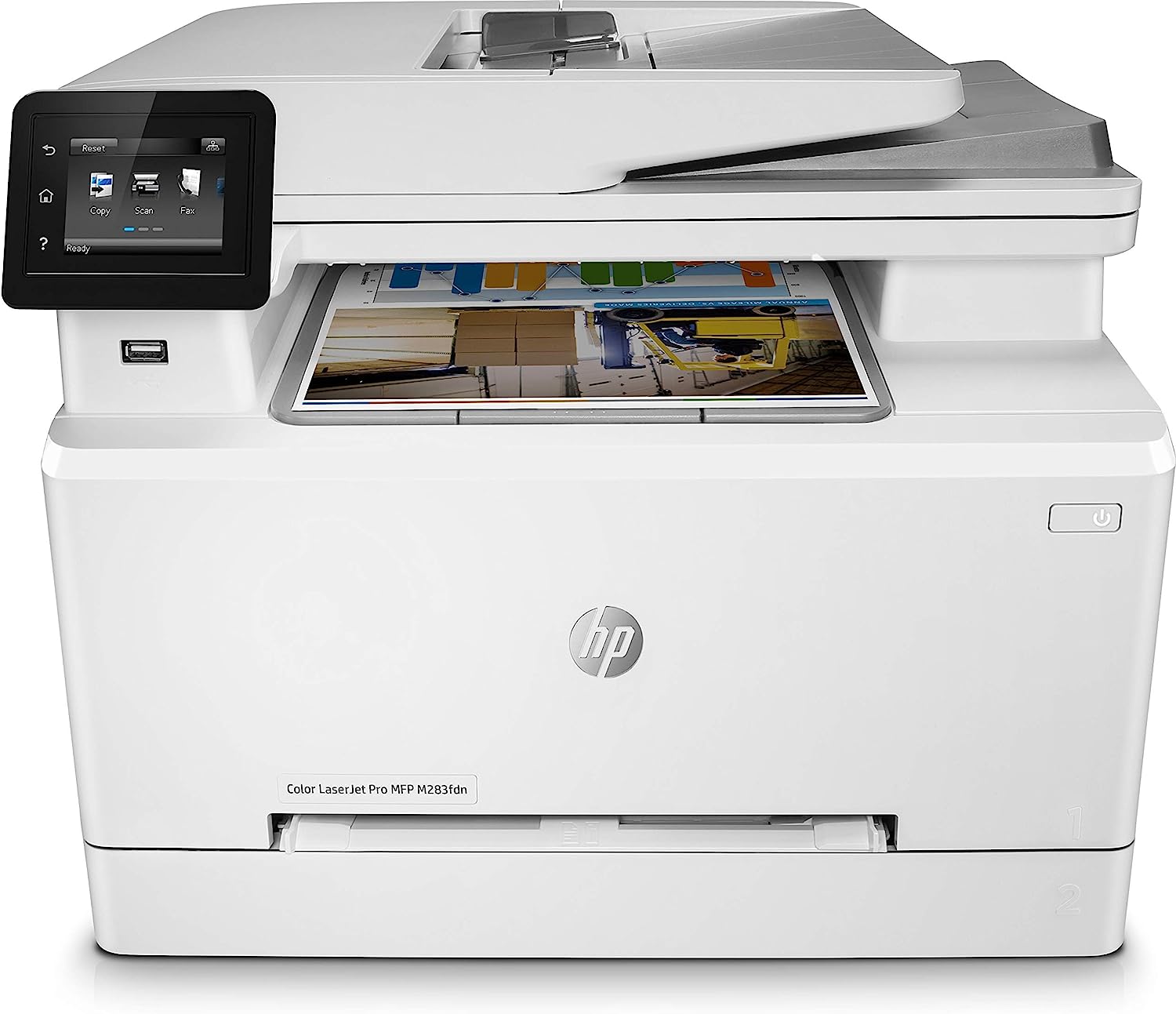 HP Color LaserJet Pro M282nw - Multifunktions-Farblaserdrucker (Drucker, Scanner, Kopierer, WLAN, LAN, Airprint) 21 Seiten/Min