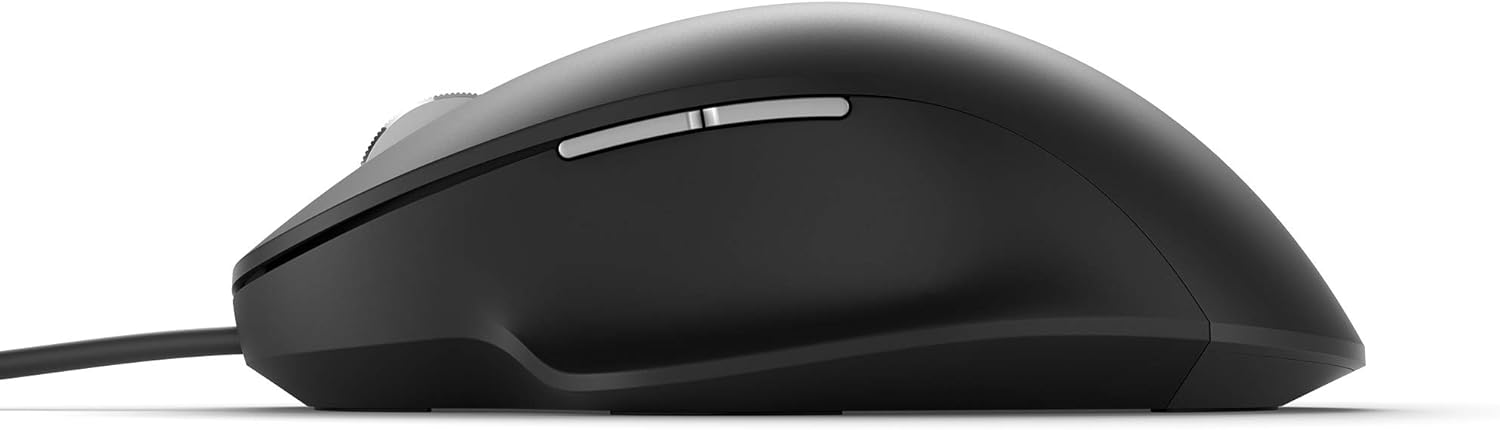 Microsoft Ergonomic Maus (RJG-00002) - 1000 ppi rechts USB Typ-A BlueTrack, kabelgebunden, schwarz