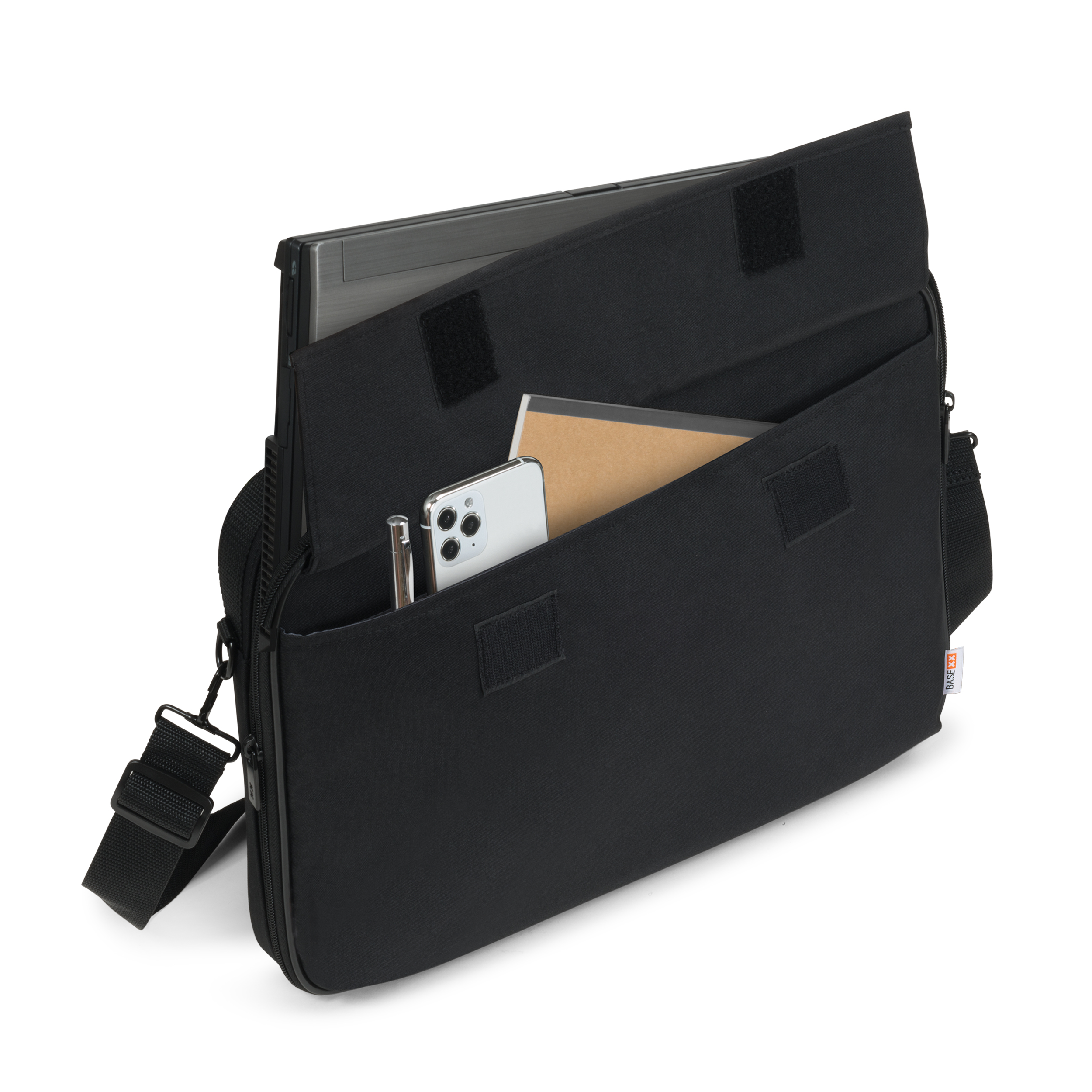 Notebook Tasche (D31796) - BASE XX Clamshell für Notebooks von 15"bis 17,3", schwarz