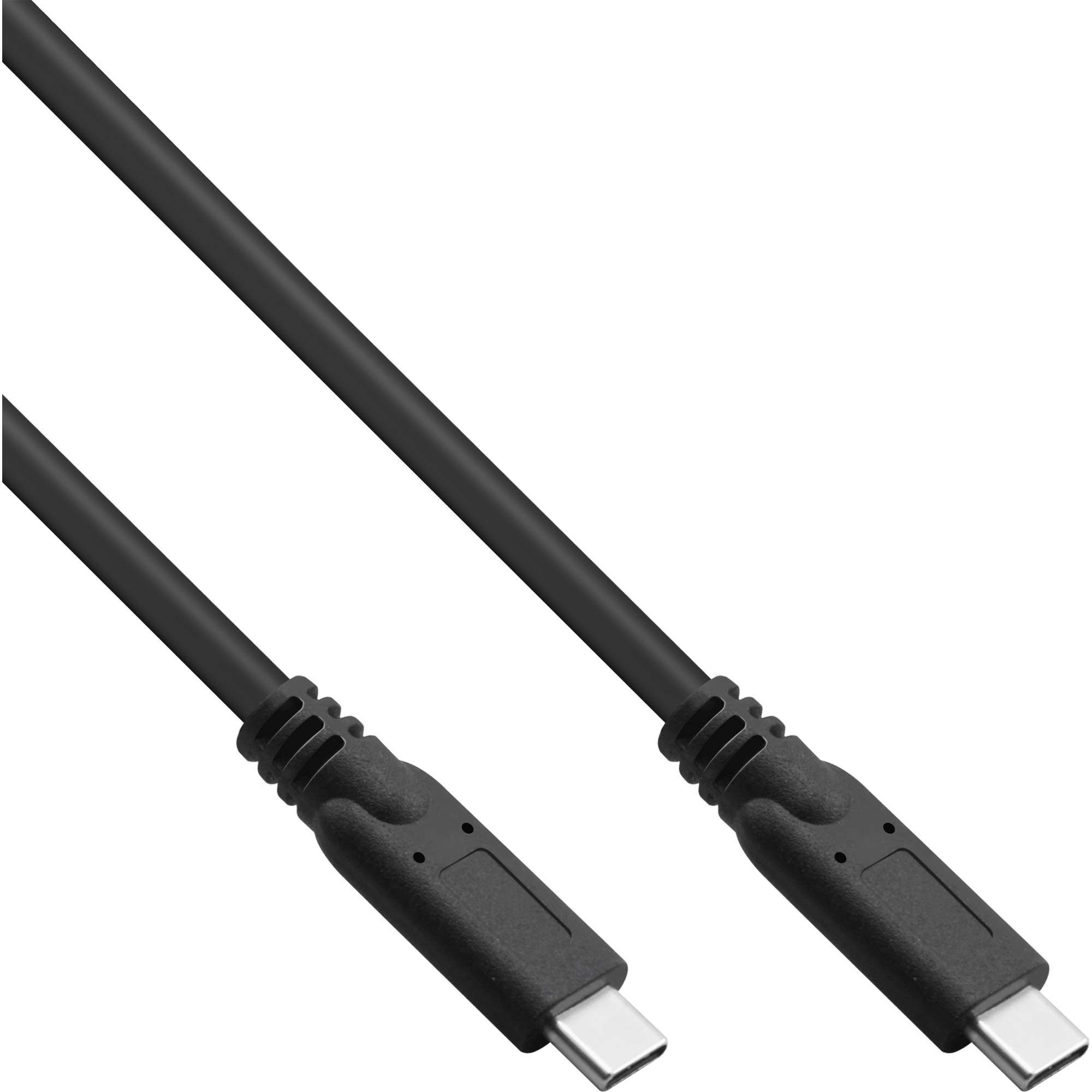 InLine® USB 3.2 Gen.1x2 Kabel, USB Typ-C Stecker/Stecker, schwarz, 3m