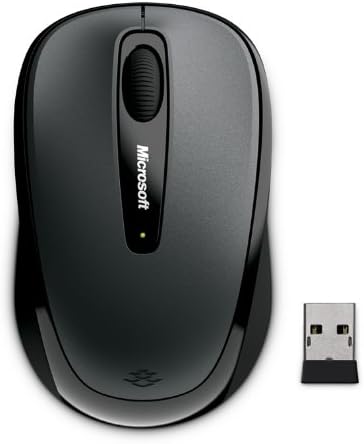 Microsoft Wireless Mobile Mouse 3500 (GMF-00008) - Lochness Grey, USB