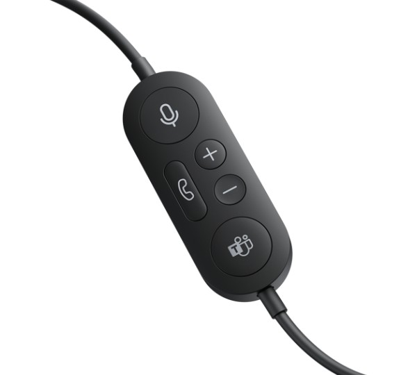 Microsoft Modern USB Headset (6ID-00013) - On-Ear - kabelgebunden - USB - Schwarz