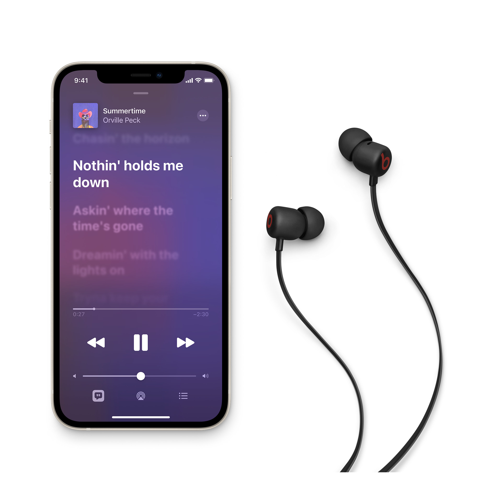 APPLE Beats Flex Schwarz Kabellose Bluetooth Ohrkanalhörer Mikrofon In-Ear USB-C