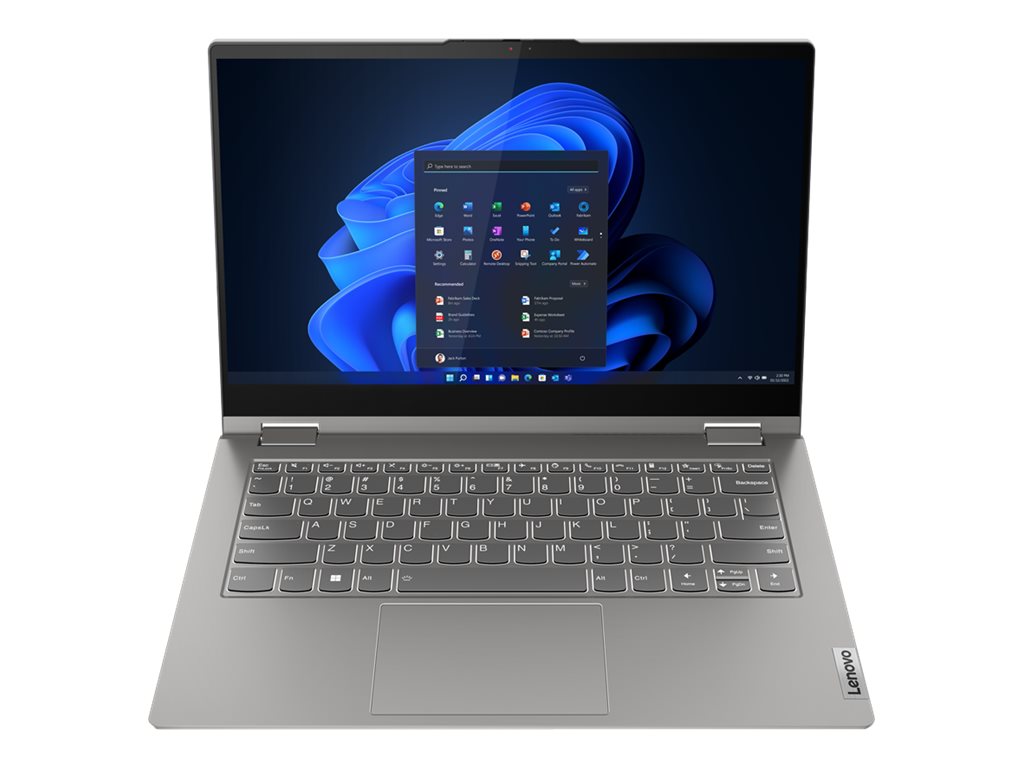 Lenovo ThinkBook 14s Yoga G2 IAP 21DM - Flip-Design 14" (35,6cm) 1920x1080 Touch Core i5-1235U 1.3GHz 16GB 512GB SSD Win11Pro