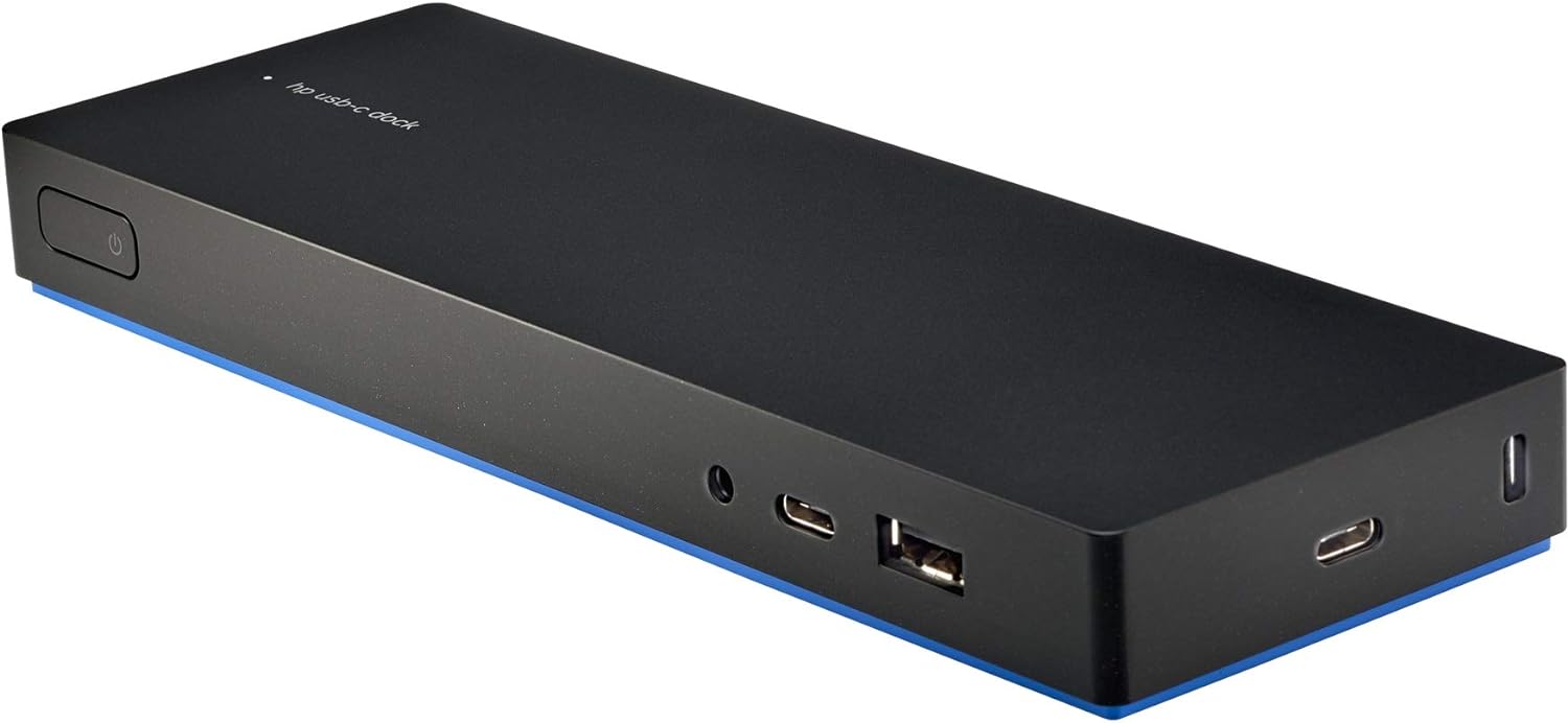 HP Elite USB-C Dock G4 inkl. 90W Netzteil, inkl. USB-C Kabel