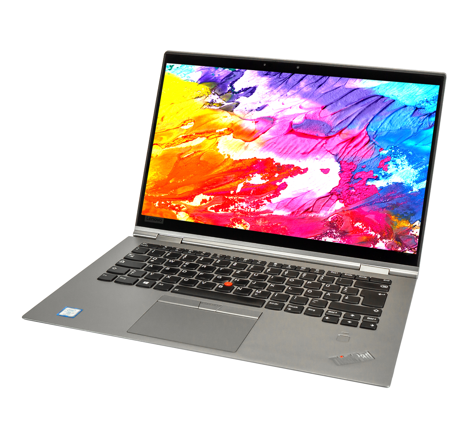 Lenovo ThinkPad X1 Yoga (3GEN) Touch - 14" (35,6cm) 2560x1440 Core i7-8650U 1,9 GHz 16GB RAM 512GB SSD WebCam Win11Pro silber