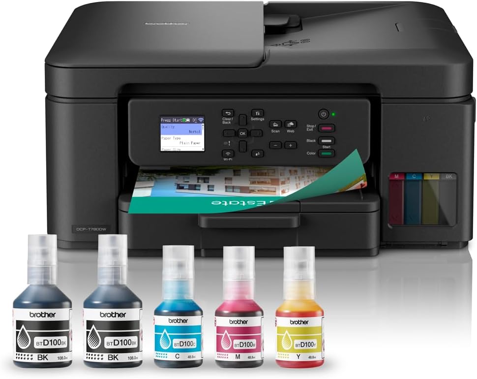 Brother DCP-T780DW Multifunktion Tintentankdrucker (3in1) USB, WLAN