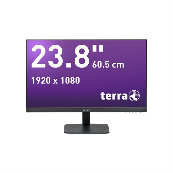 TERRA LCD/LED 2427W (3030201) - 23,8" (60,5cm) 1920x1080 black HDMI, DP GREENLINE PLUS