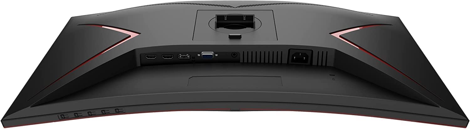 TFT AOC Gaming C27G2U - 27 Zoll FHD Curved Monitor 1920x1080 HDMI DP USB-Hub Pivot Lautsprecher, schwarz / rot