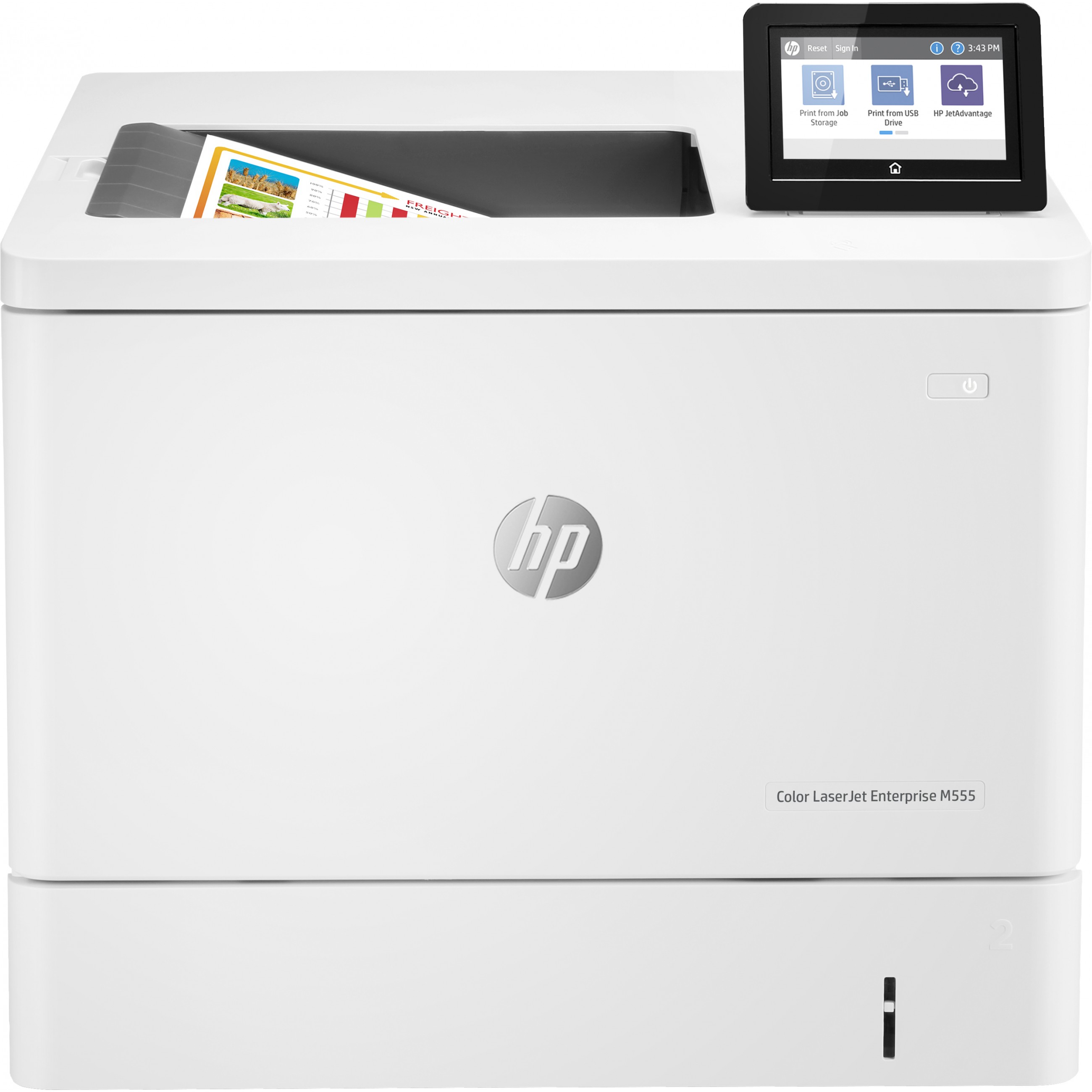 HP Color LaserJet Enterprise M555dn (7ZU78A#B19) - Drucker - Farbe - Duplex - Laser