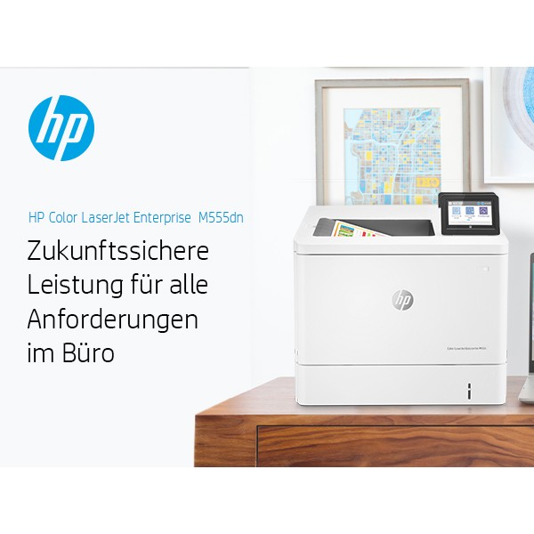 HP Color LaserJet Enterprise M555dn (7ZU78A#B19) - Drucker - Farbe - Duplex - Laser