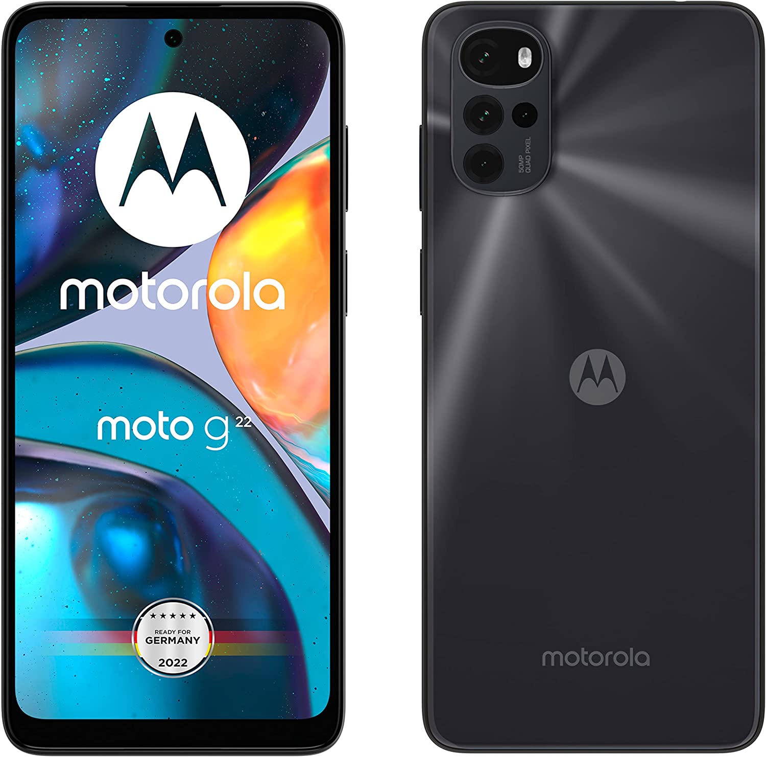 Smartphone Motorola Moto G22 64GB/4GB RAM Dual-SIM Cosmic-Black