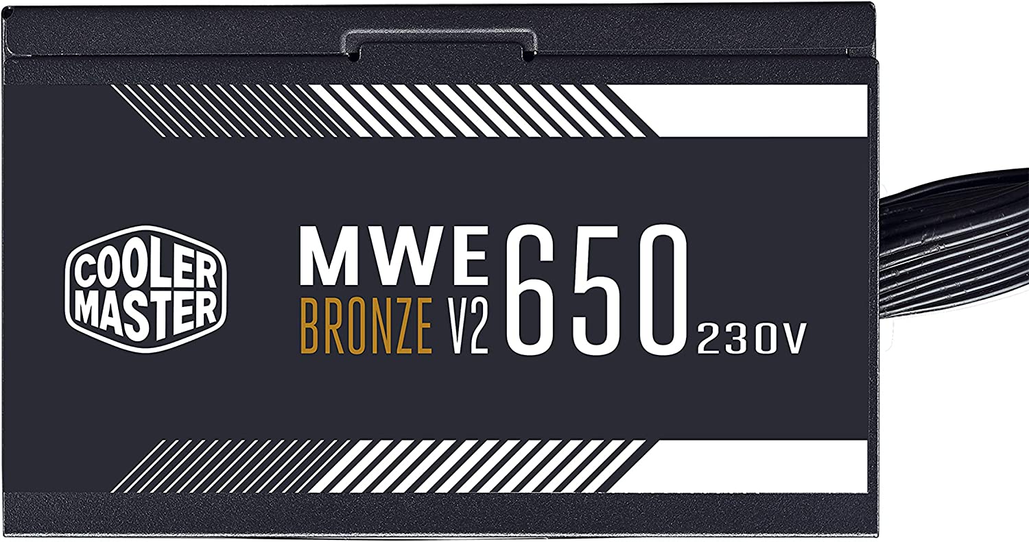 650W Netzteil 80+ 230V V2 CoolerMaster V650 MWE Bronze, schwarz
