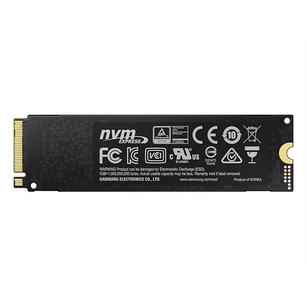 500GB Samsung 970 Evo Plus M.2 2280 PCIe 3.0 x4 NVMe 1.3 3D-NAND TLC (MZ-V7S500BW)