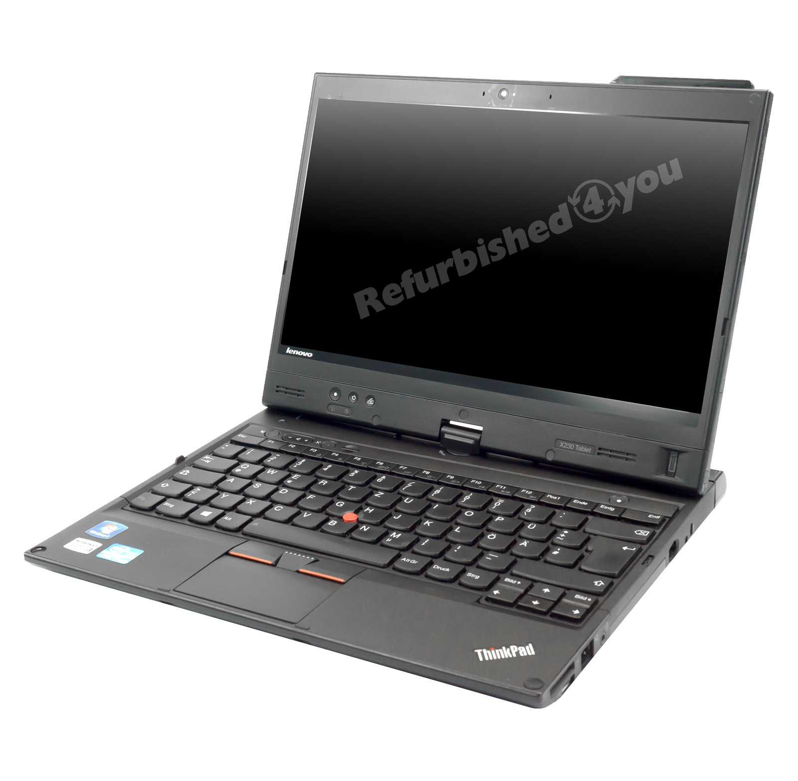 Lenovo ThinkPad X230t Tablet - 12,5" (31,8cm) 1366x768 Touch Core i5-3320M 2,6Ghz 8GB RAM 256GB SSD WLAN BT WebCam Win10Pro
