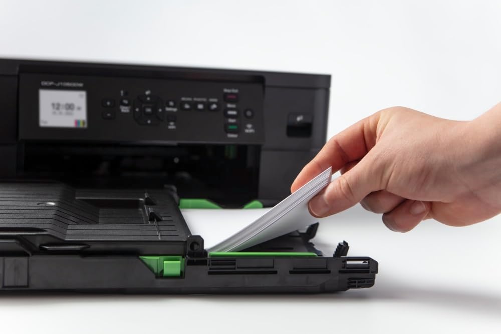 Brother DCP-J1050DW 3in1 (Drucken, Kopieren, Scannen) DIN A4 Tintenstrahl- Multifunktionsdrucker (schwarz)